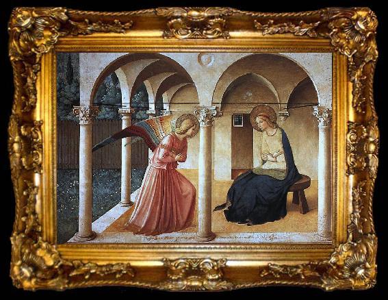 framed  Fra Angelico The Annunciation (mk08), ta009-2